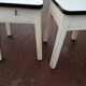 Pair of stools chest in formica