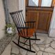 Vintage Scandinavian rocking chair