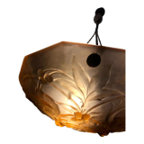 Suspension ancienne opaline