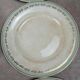 Set of 6 vintage Saintonge flat plates – semi-porcelain