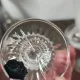 Set of 6 crystal digestif glasses from Saint Louis Trianon - NEW