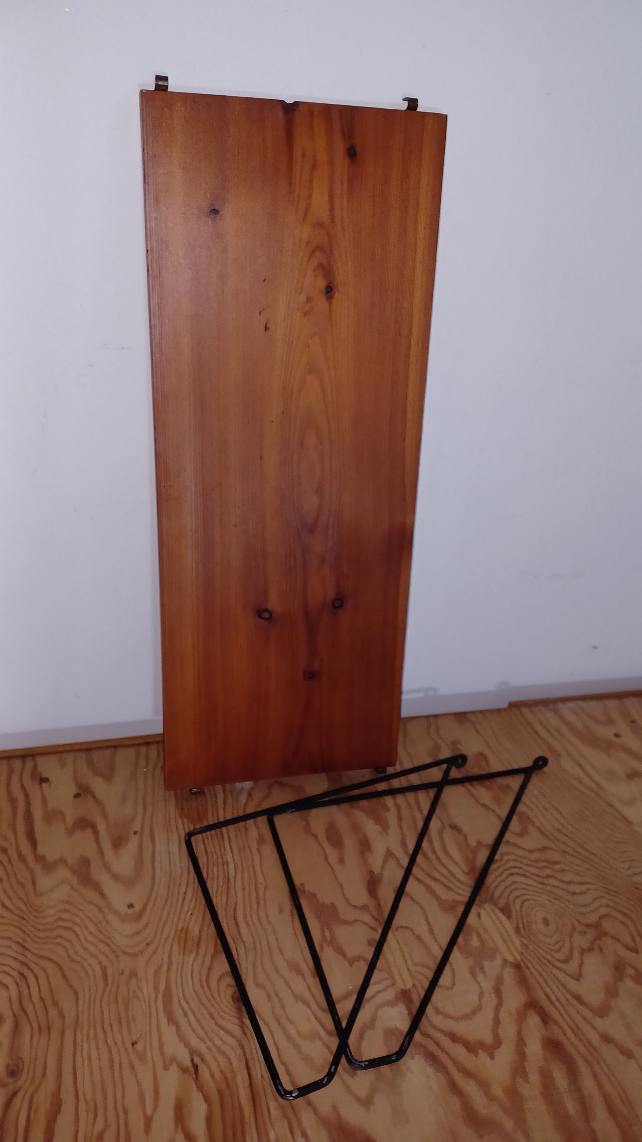 Wooden Wall Shelf, 1970s