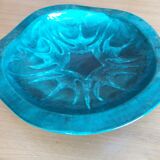 1950s ceramic fruit bowl signed Giraud in Vallauris