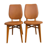 Pair of chair camel scandinavian