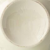 Art Deco pineapple table lamp by Charles Catteau with new Ikat silk shade, 1920s.