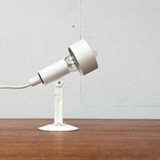 Minimalist table lamp from the postmodern space age by Ikea, 1980s.