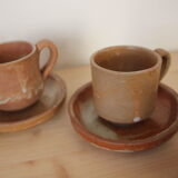 Set of 5 sandstone cups