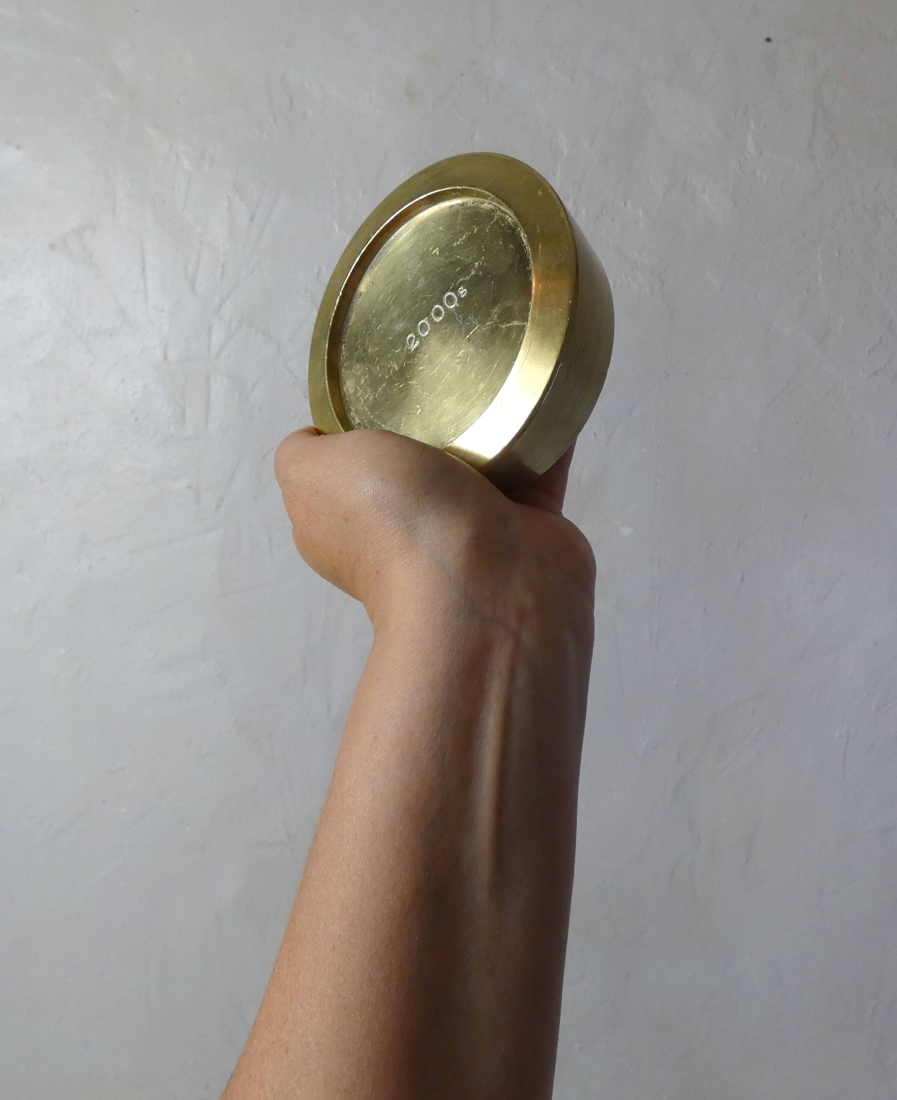 Old vintage English scale weights