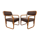 Very rare Art Deco Thonet A 60F armchairs.