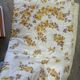 Couverture à fleurs vintage 70s