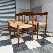 Set of 6 HW Klein chairs for Bramin