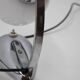 1950s chrome table lamp, Czechoslovakia