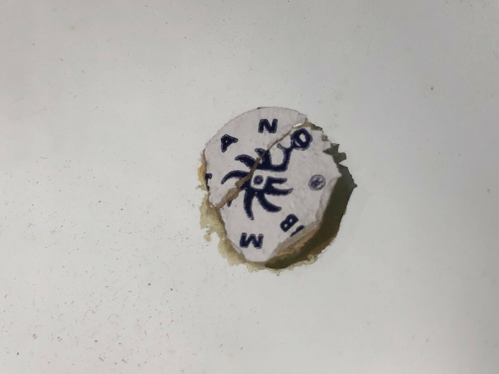 Miroir murano venice 1900 structure bois opalescent stylisées 22x24cm