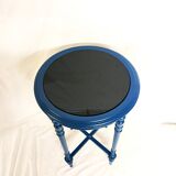 Napoleon III Modernized Guéridon Table in Blue
