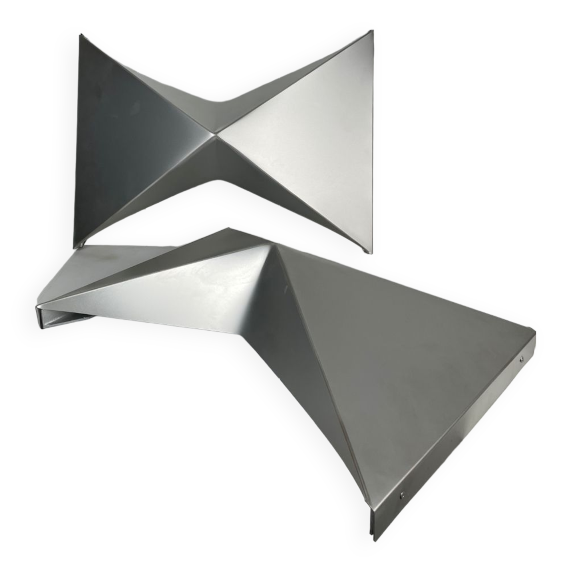 Pair of butterfly wall lamp 1970 Space age