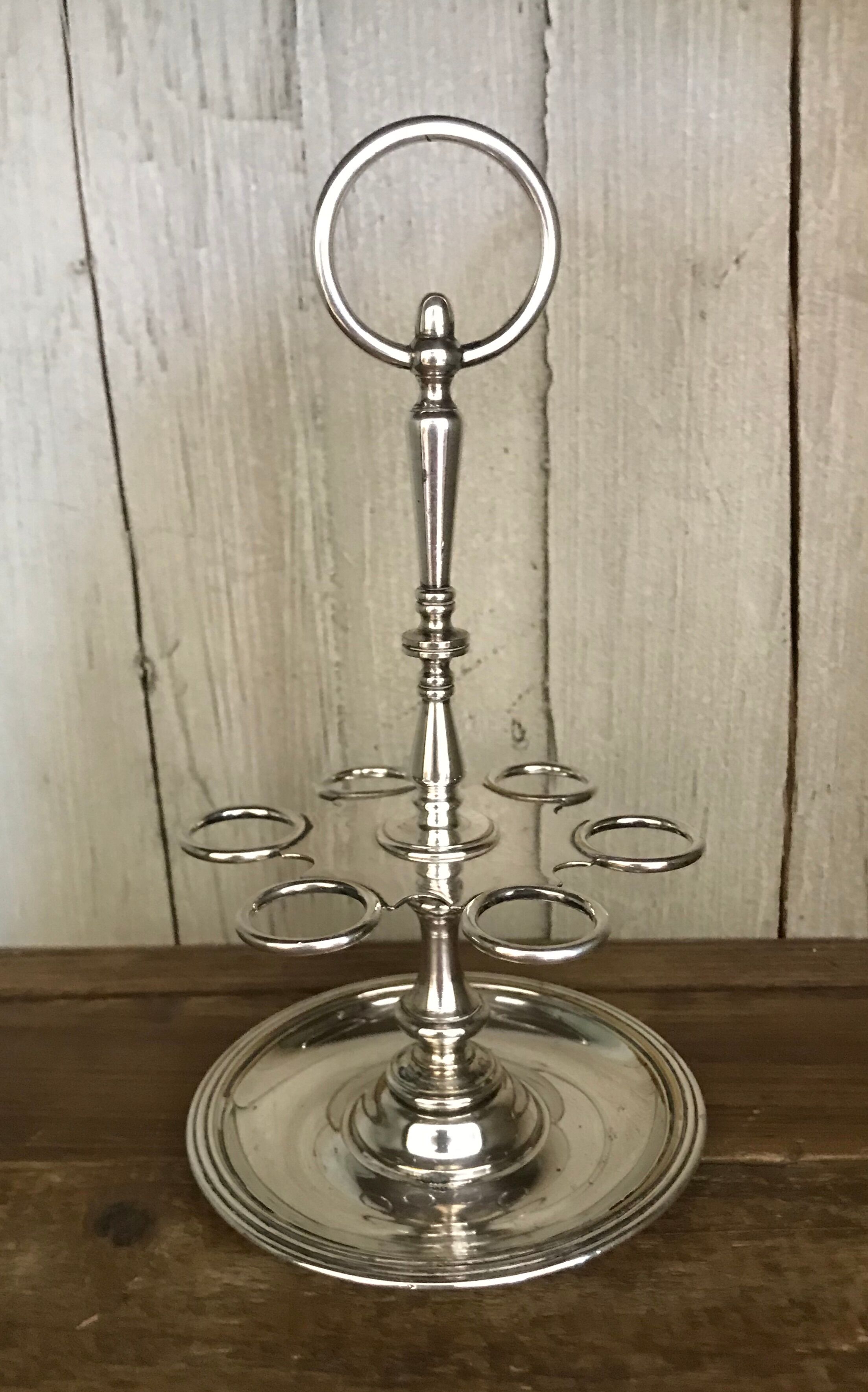 Door old cigars silver metal
