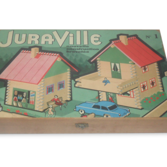 Jeu de construction Juraville boite N°1 de Jeujura. vintage