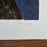Original lithograph signed by Jean Pierre Cassigneul.