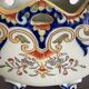 Antique cache-pot in Art Nouveau faience