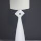 Kostka France large ceramic lamp post-modern design 1990s