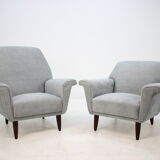 1960 Set of Two Georg Thams Lounge Chairs
