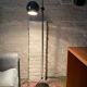 EyeBall floor lamp from the 70s in chromed metal