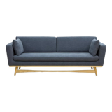 Sofa 210 - Natural wood - Storm fabric - RED Edition