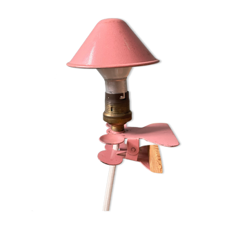 Mushroom lamp with old clamp