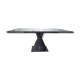 Extensible dining table (180-260) glass Roche Bobois