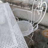 Living room wrought iron garden