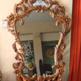Large Syroco mirror, made in USA, 1960s