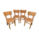 4 bistro chairs 50s Thonet