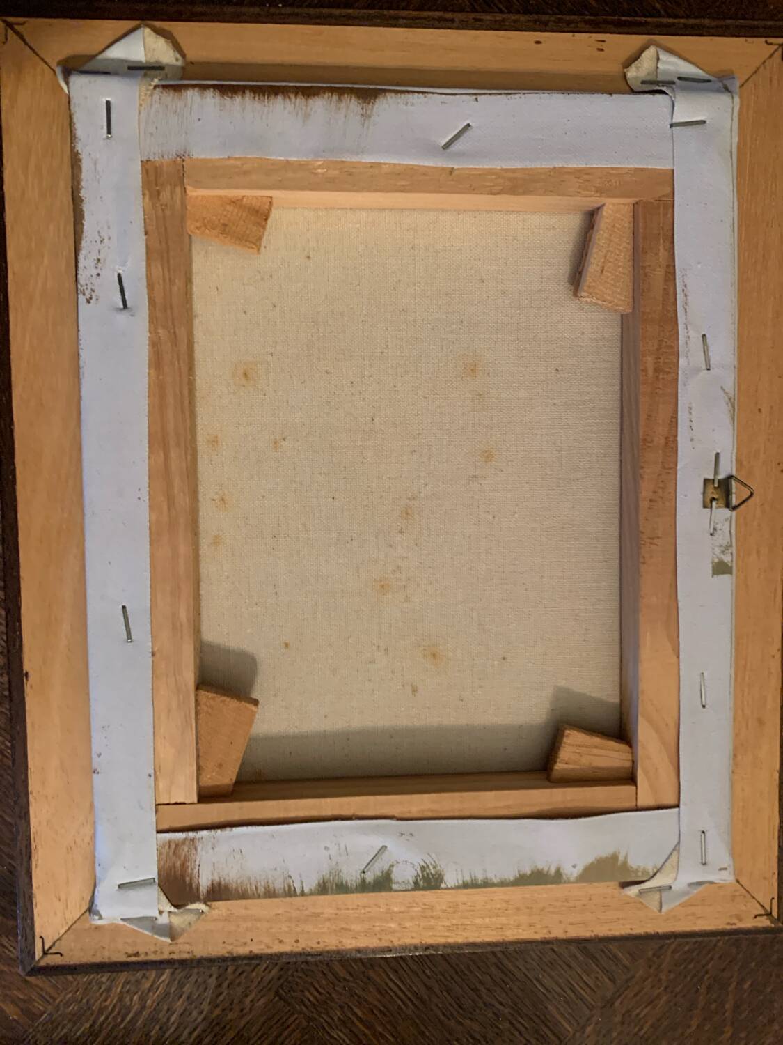 Painting by Charles E.