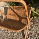 Rattan magazine rack