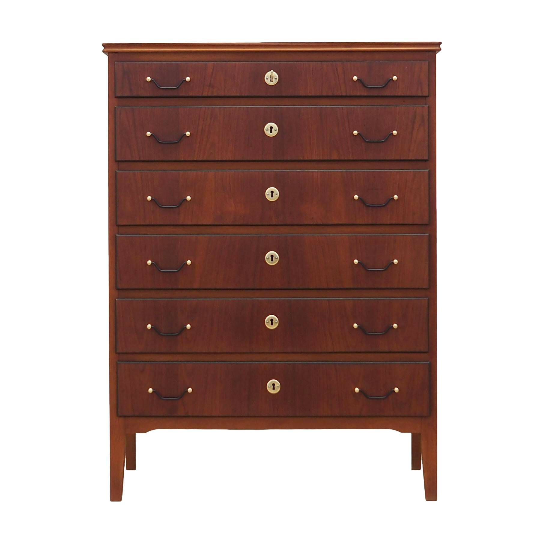 Teak chest of drawers, Danish design, 1970s, made in Denmark