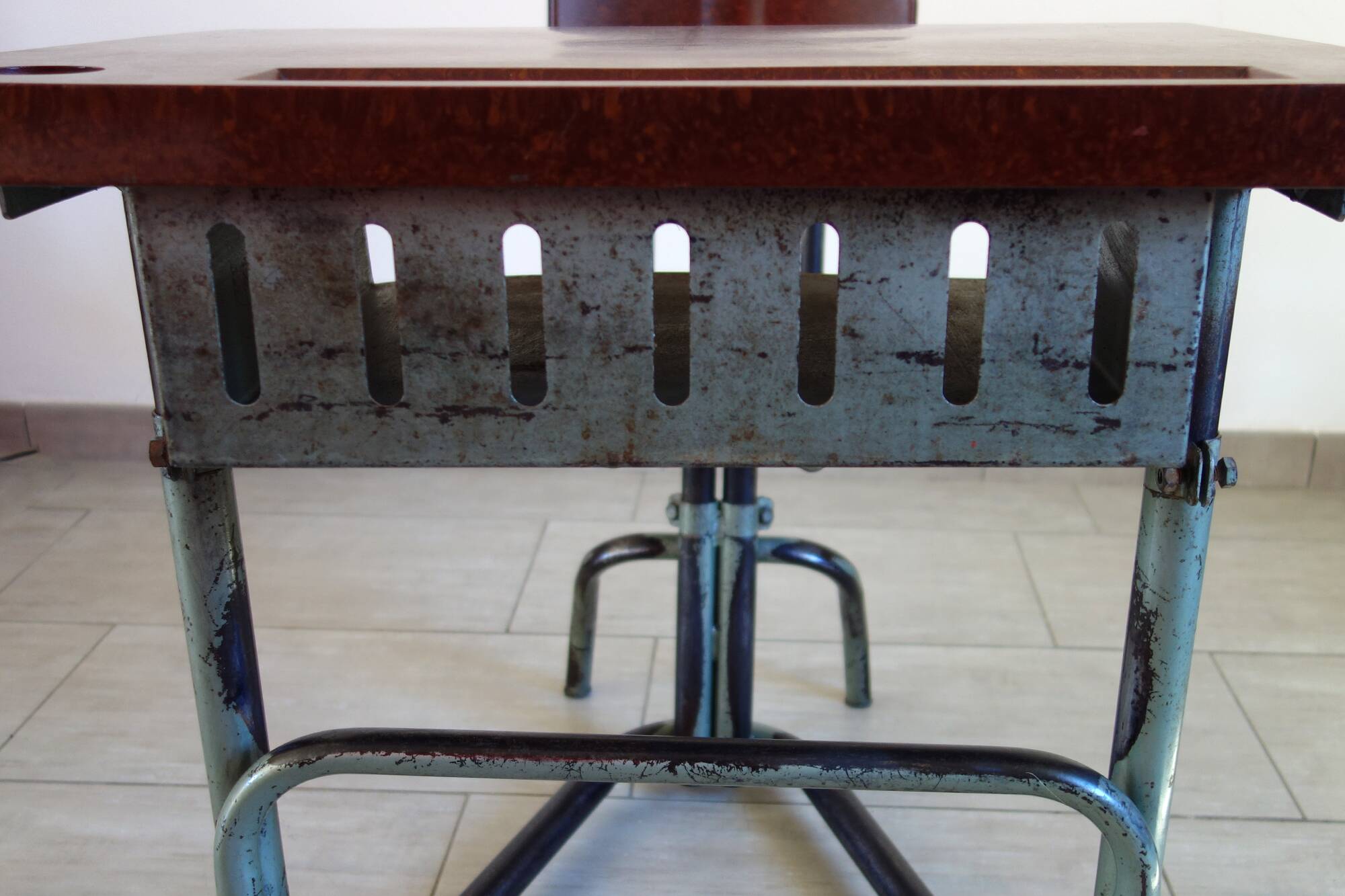 Old school desk from the 1930s