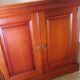 Occasional furniture - TV unit - Rotating tray - Louis Philippe - Solid wood