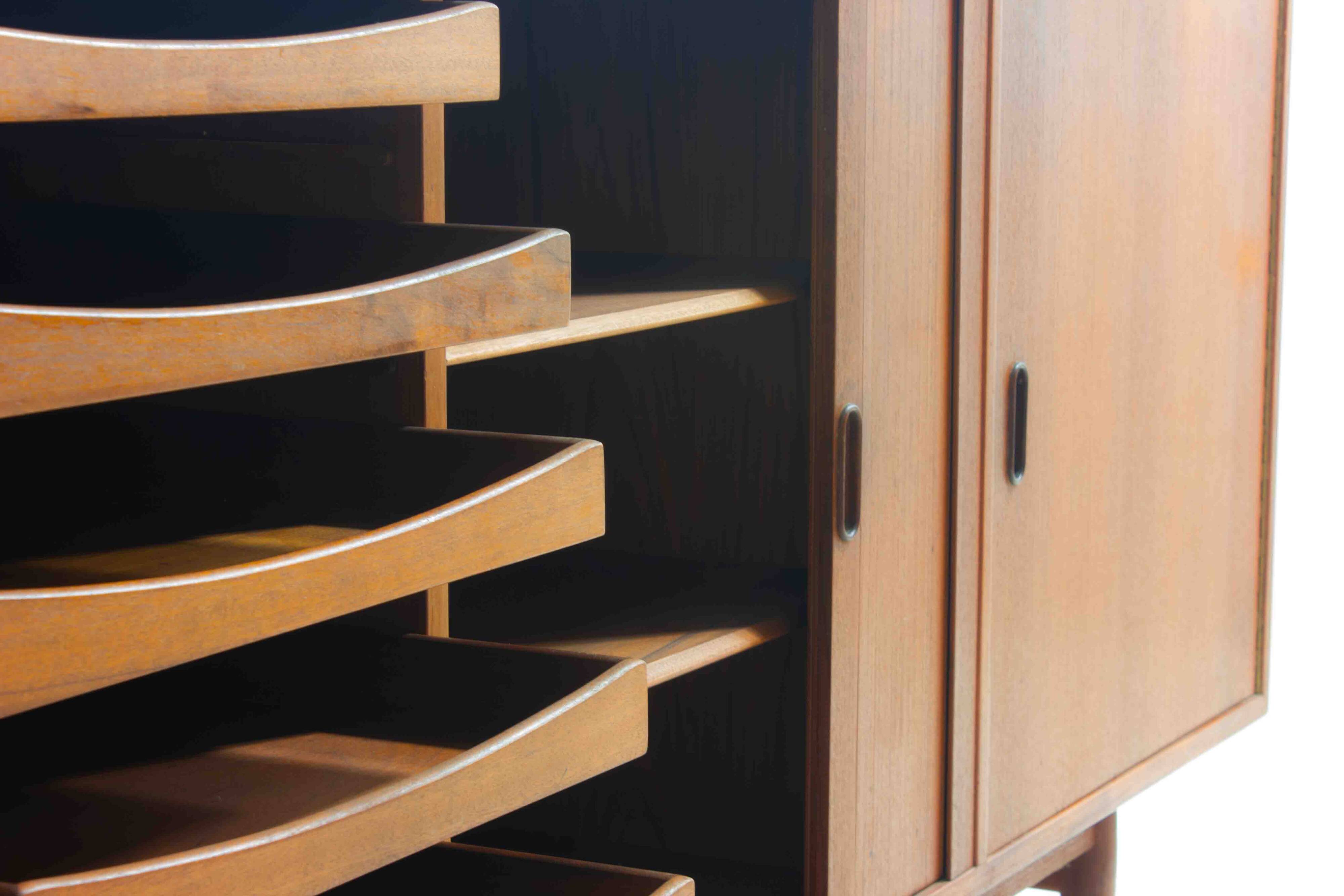 Rare sideboard OS 36 by Arne Vodder for Sibast Furniture, Denmark, 1950s