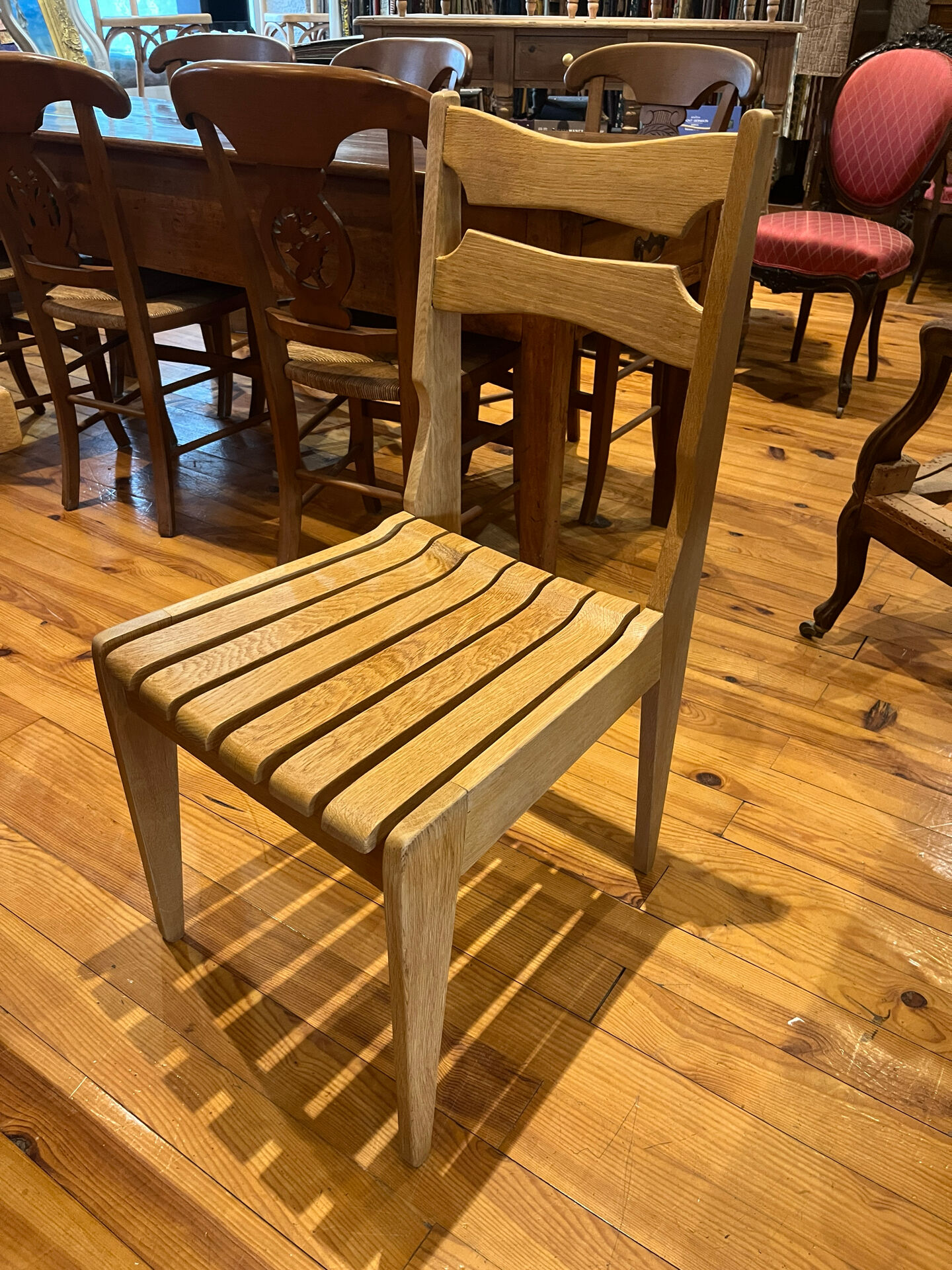 6 chaises Guillerme et Chambron