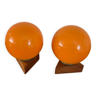 Pair of vintage lamps