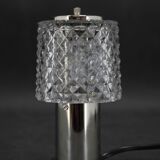1970s Glass Table Lamp by Kamenicky Senov, Czechoslovakia