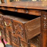 Old Liège chest of drawers.