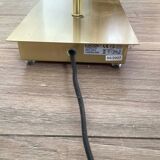 Golden lucid floor lamp