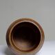 Tobacco jar, vintage turned wooden box from the 40s-50s
