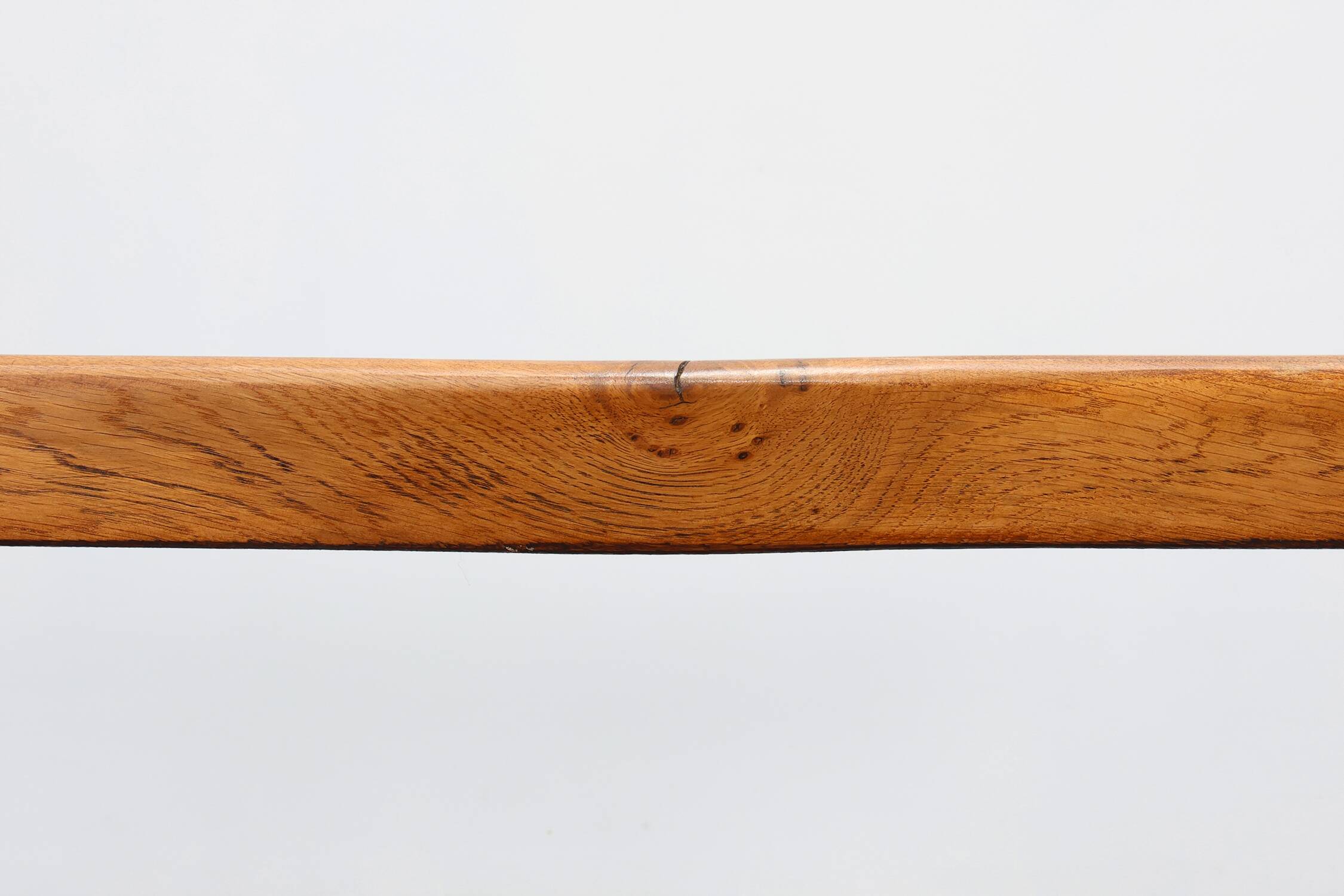 Rustic 20th century solid oak dinner table, France