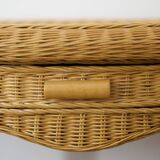 rattan console