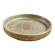 Plat en céramique danois par Johgus Bornholm, années 1960.