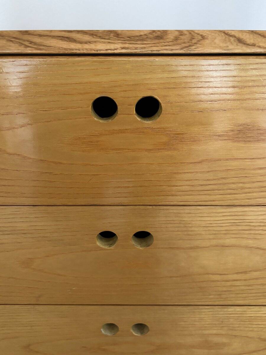 Italian Samara Series Modular Bookcase in Ash by Derk Jan De Vries for Maisa, 1970s