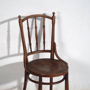 Antique Thonet bentwood chairs (circa 1920). Set of 4 pieces #14