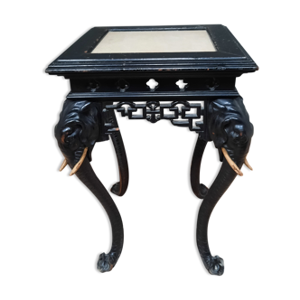 Chinese elephant-headed side table